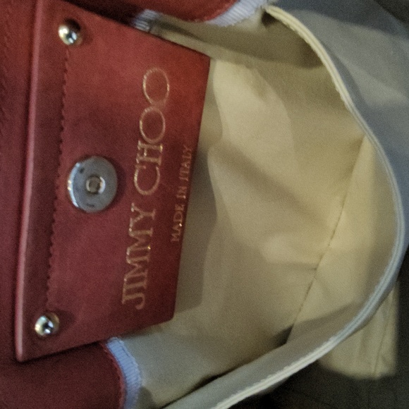 Jimmy Choo graffiti peace paisley coated canvas convertible shoulder tote bag - Picture 5 of 10